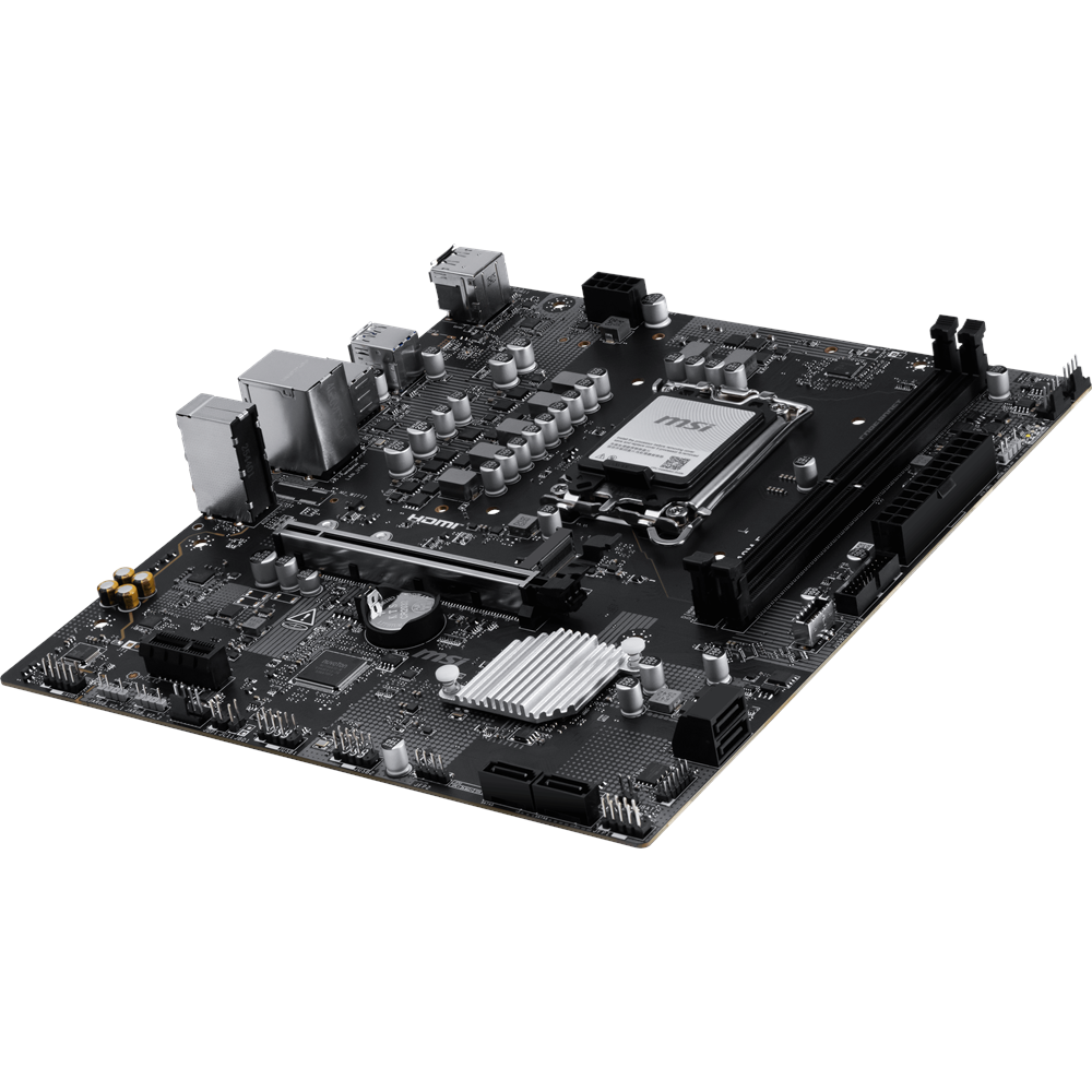 MSI PRO H810M-E DDR5 HDMI-DP PCIE 4.0 1851p mATX