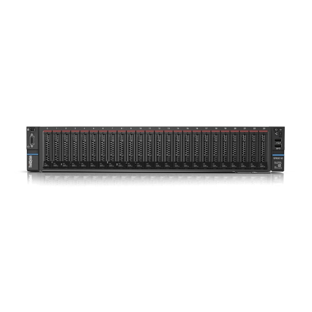 LENOVO THINKSYSTEM SR650 v3 XEON SILVER 4510-32GB DDR5 RDIMM-RAID 940-8i 4GB-1100W RACK SUNUCU