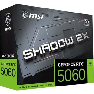 MSI 8GB RTX5060 8G SHADOW 2X OC MAX GDDR7 128bit HDMI-DP PCIE 5.0