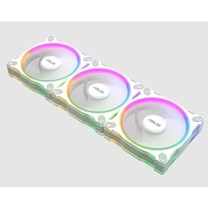 ASUS PRIME MR120 ARGB Beyaz Üçlü Kasa Fanı Seti (3'li set) / 90DA00I3-B09020