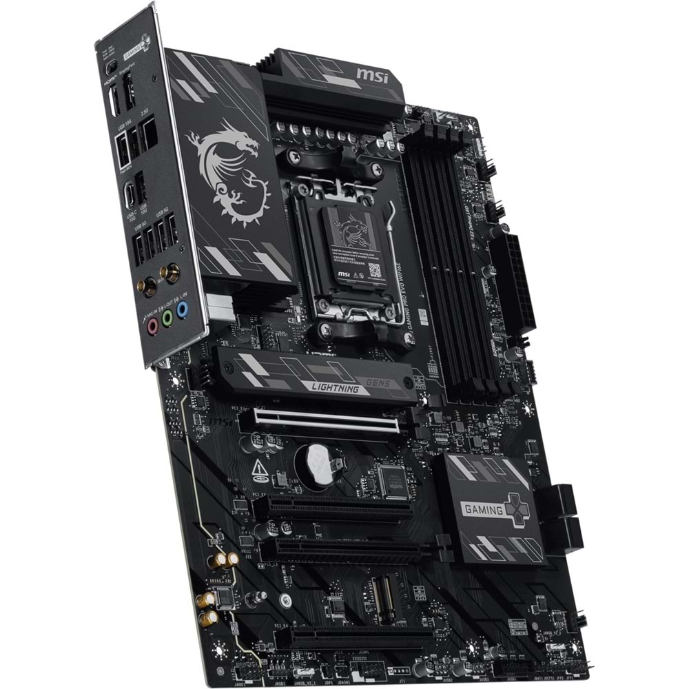 MSI B850 GAMING PRO WIFI6E HDMI-DP TYPEC PCIE 5.0 AM5 ATX