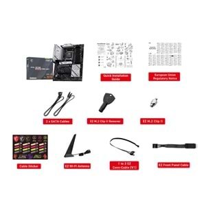 MSI MAG X870E GAMING MAX WIFI7 DDR5 HDMI-DP PCIE 5.0 AM5 ATX