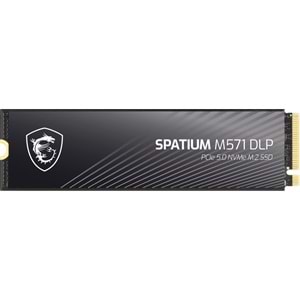 MSI 2TB SPATIUM M571 DLP 14500-11000 M2 NVME GEN5 Disk