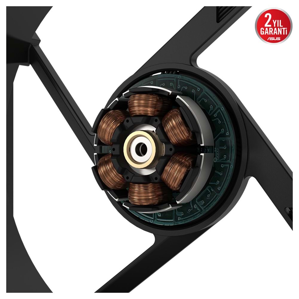 ASUS ProArt PF120 90DA00M0-B09000 120 mm PWM 3000 RPM 104,8 CFM Siyah Tekli Kasa Fanı / 90DA00M0-B09000