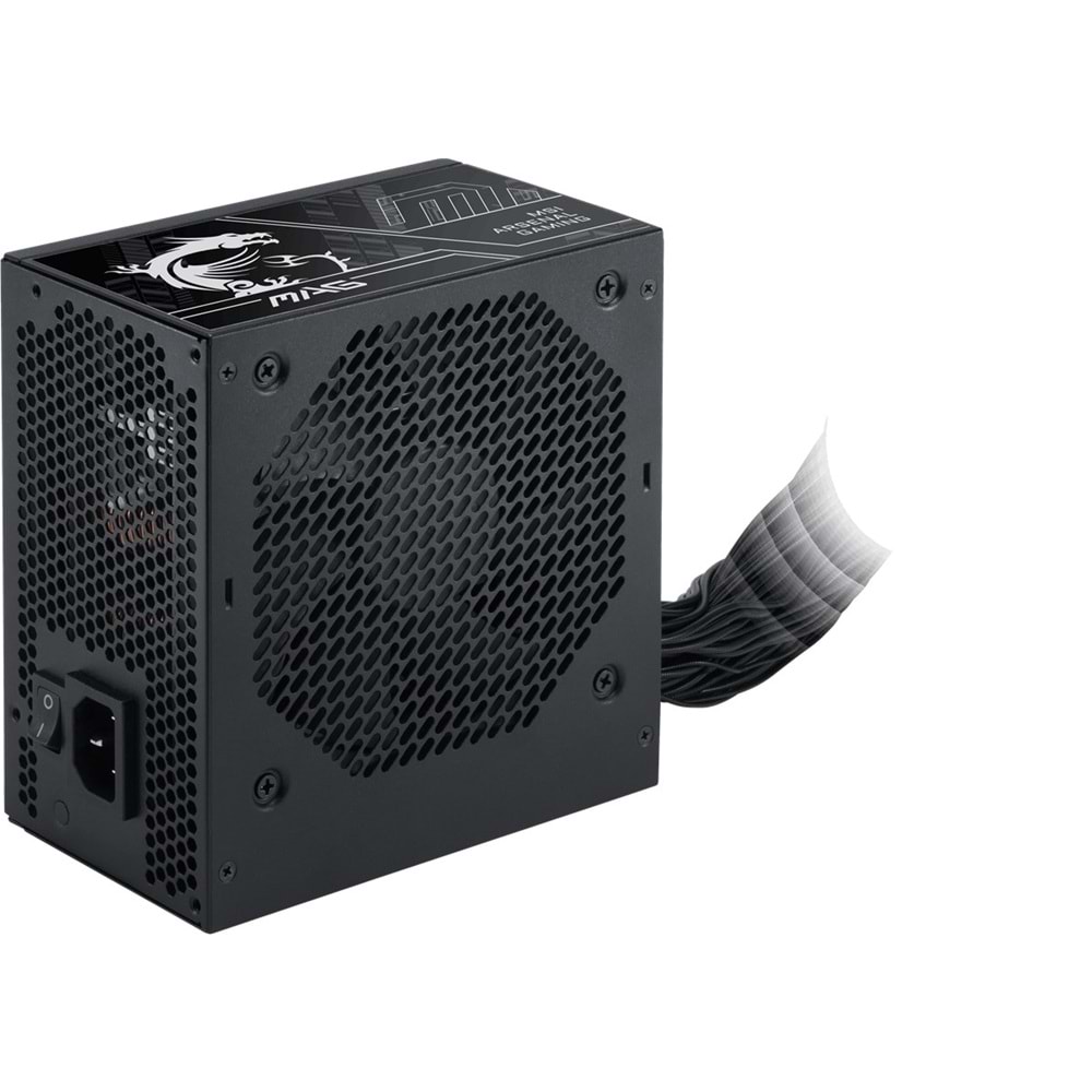 MSI 750w 80+ Bronze MAG A750BN PCIE5 III Power Supply