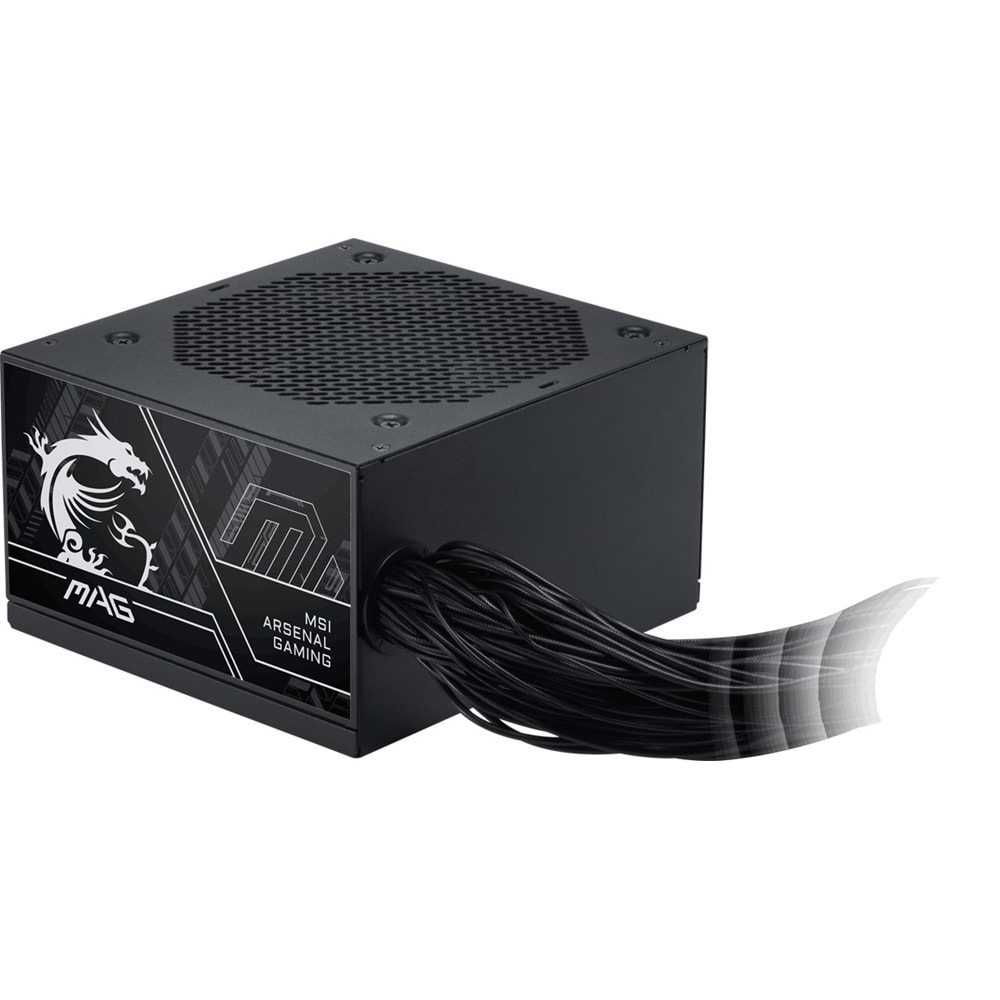 MSI 750w 80+ Bronze MAG A750BN PCIE5 III Power Supply