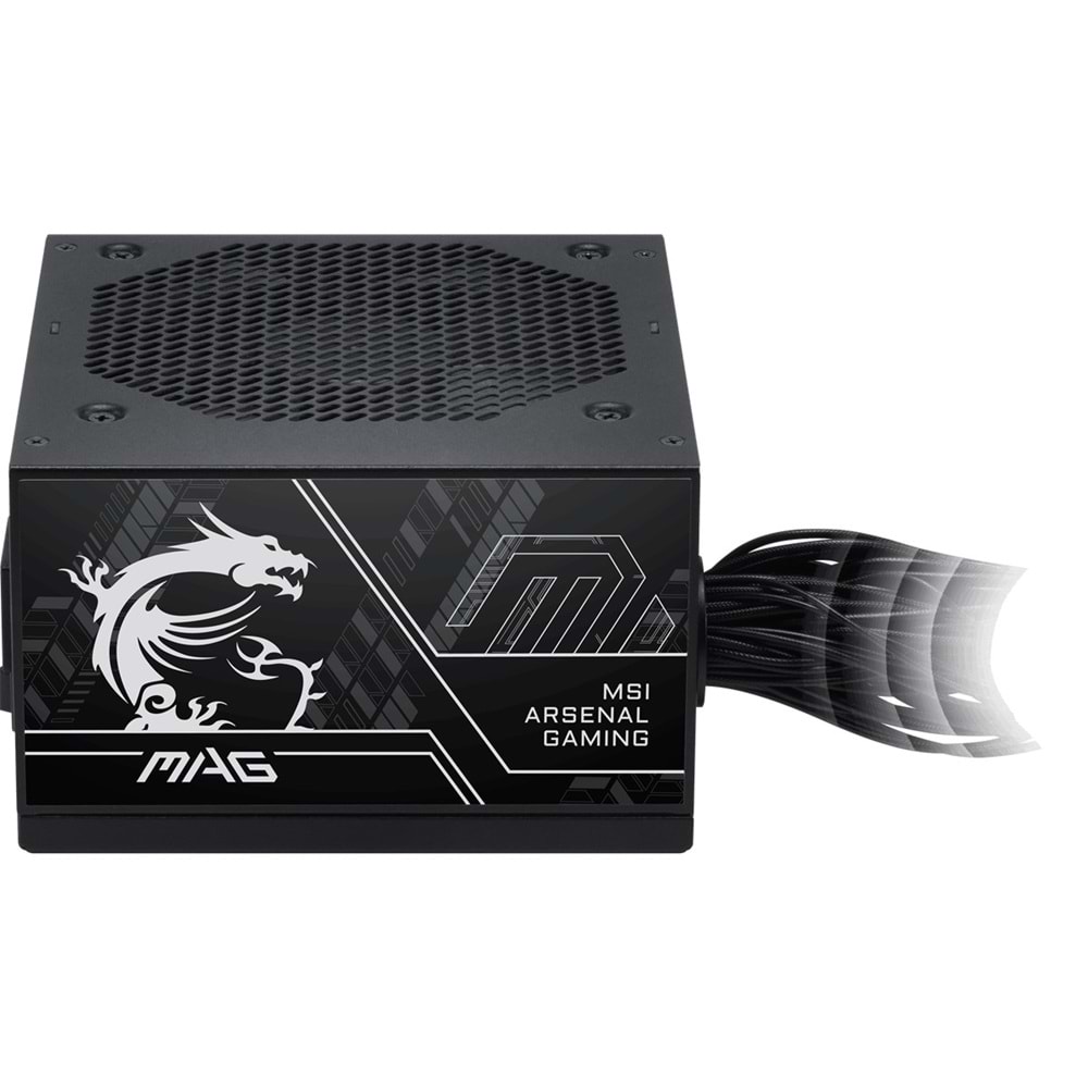 MSI 750w 80+ Bronze MAG A750BN PCIE5 III Power Supply