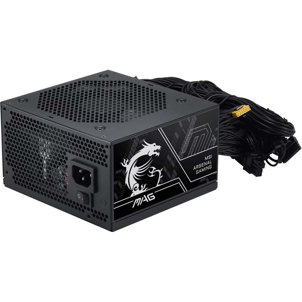 MSI 750w 80+ Bronze MAG A750BN PCIE5 III Power Supply