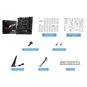 MSI PRO A620AM-G EVO WIFI6E DDR5 HDMI-DP PCIE 4.0 AM5 mATX