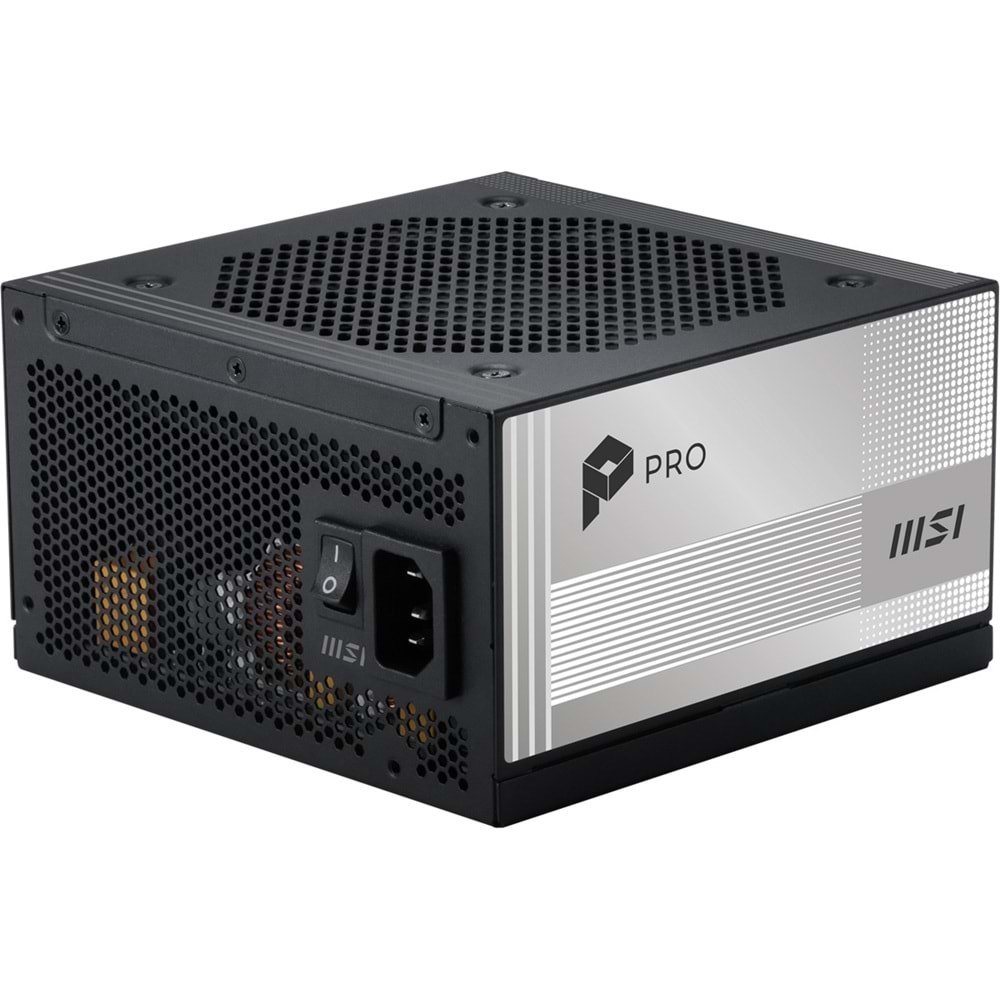MSI 850w 80+ Platinum PRO A850PL PCIE5 Tam Modüler Power Supply 