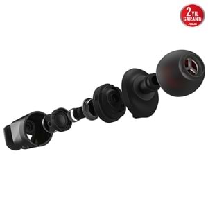 ASUS ROG Cetra II Core 90YH02V1-B2UA00 3.5mm 9.4mm Sürücü Mikrofonlu Siyah Kulak İçi Oyuncu Kulaklığı / 90YH02V1-B2UA00