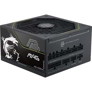 MSI 1200W 80+ PLATINUM MAG A1200PLS PCIE5 Tam Modüler Power Supply