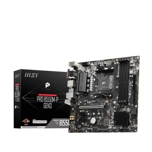 MSI PRO B550M-P DDR4 HDMI-DP PCIE 4.0 AM4 mATX