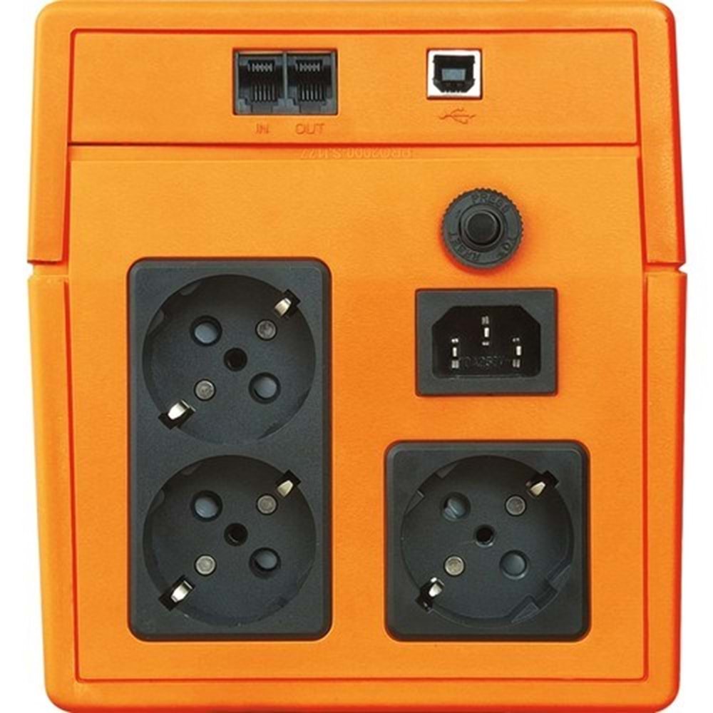 MAKELSAN 1500VA Lion Line Interactive Ups 1/1 (2X9AH) 