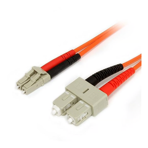 BIFO 1metre MM SC-LC 50/125µ LSZH Duplex Fiber Optik Patch Kablo