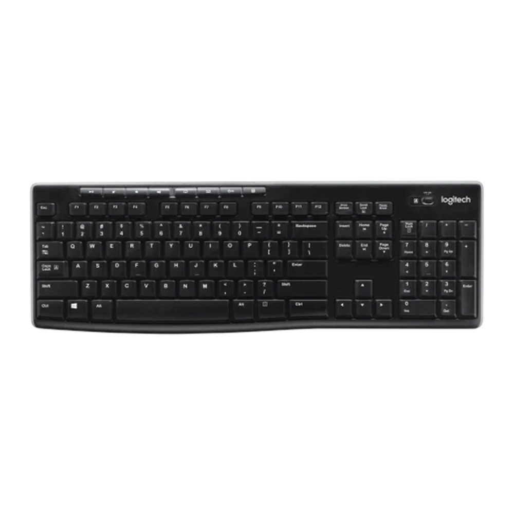LOGITECH K270 Kablosuz Q Trk Siyah Klavye (920-003761)