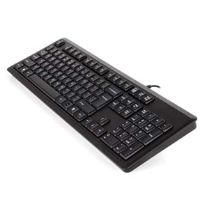 A4TECH KR-92 Kablolu USB Q Trk Siyah Klavye 