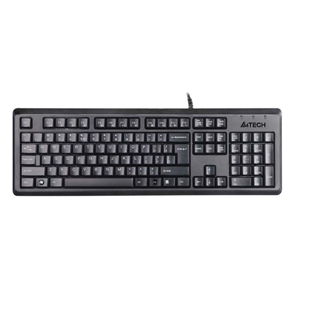 A4TECH KR-92 Kablolu USB Q Trk Siyah Klavye 