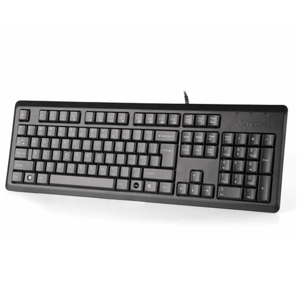A4TECH KR-92 Kablolu USB Q Trk Siyah Klavye 