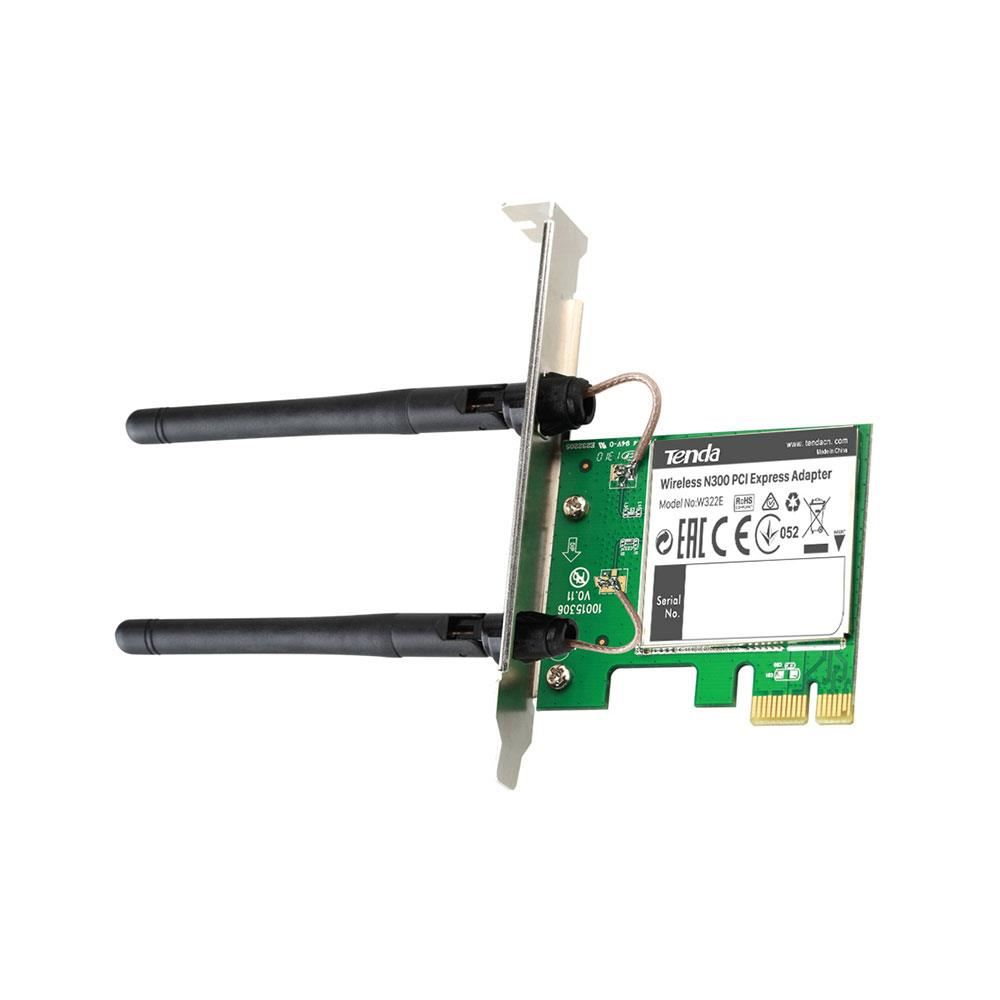 TENDA W322E 300mbps 2.4ghz PCIe Kablosuz Adaptör