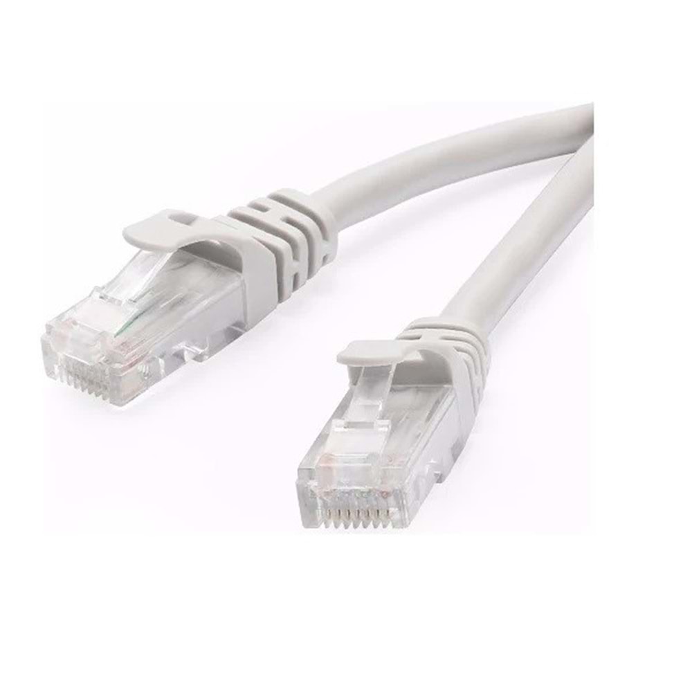 ODS 0.5metre CAT6 Utp LSZH Saf Bakır Gri Patch Kablo (20'li Paket)