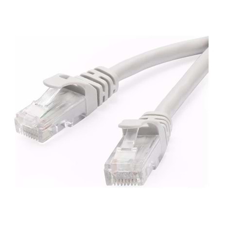ODS 0.5metre CAT6 Utp LSZH Saf Bakır Gri Patch Kablo (20'li Paket)