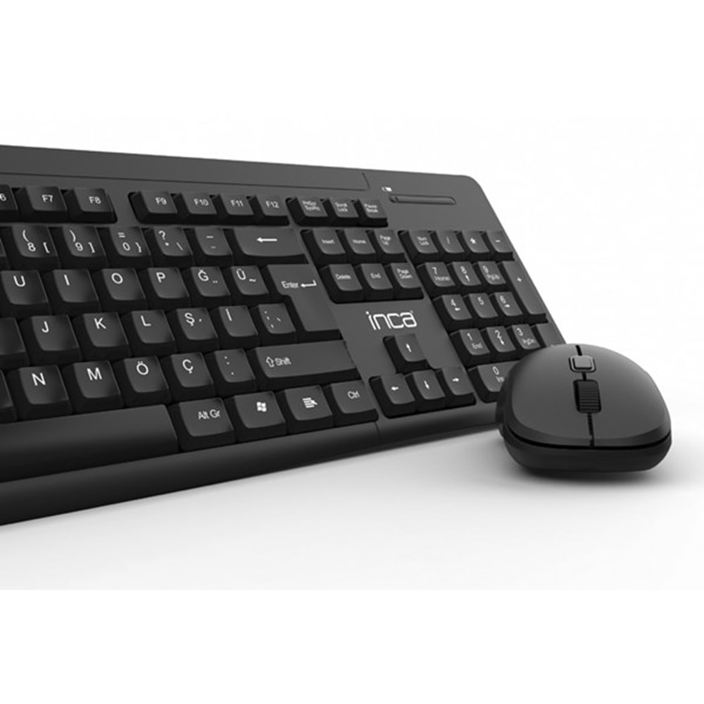 INCA IWS-539T Kablosuz Q Trk Siyah Klavye - Mouse Set