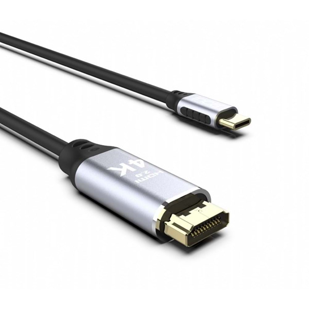 INCA 2metre ITCH-02TX TYPE-C - HDMI Görüntü Kablosu 4K