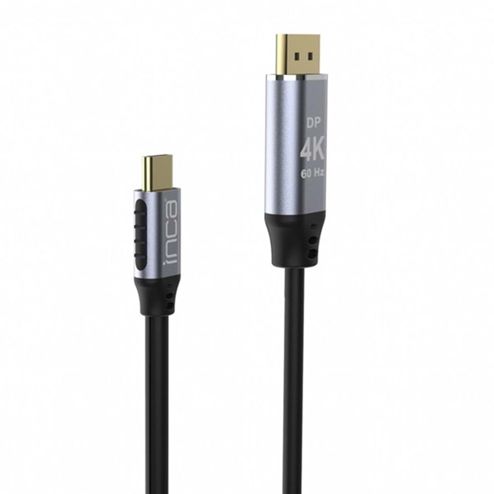 INCA 2metre ITCD-02TX TYPE-C - DP Görüntü Kablosu 4K