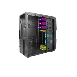 VENTO 650W TA-K61 Standart Mid-Tower PC Kasası