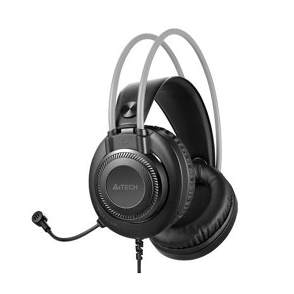 A4 TECH FH-200U Stereo USB Gri Mikrofonlu Kulaklık