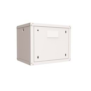 AGER 9U 600x450mm Duvar Tipi Beyaz Kabinet Agena Base AG-AB09U6045B1 Demonte