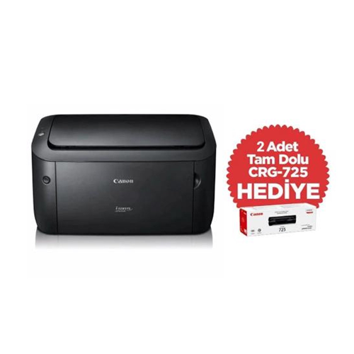 CANON A4 Siyah LBP6030B Laser Yazıcı USB 2.0 Demo+2Tonerli