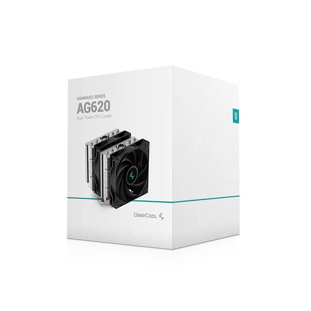 DEEPCOOL AG620 Hava Soğutmalı AM5-1851p Dual İşlemci Fanı