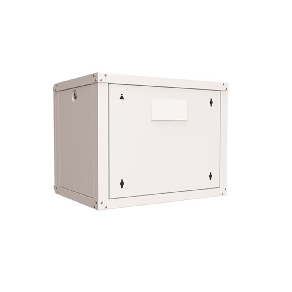 AGER 9U 600x600mm Duvar Tipi Beyaz Kabinet Agena Base AG-AB09U6060B1-A0BB-A-M1