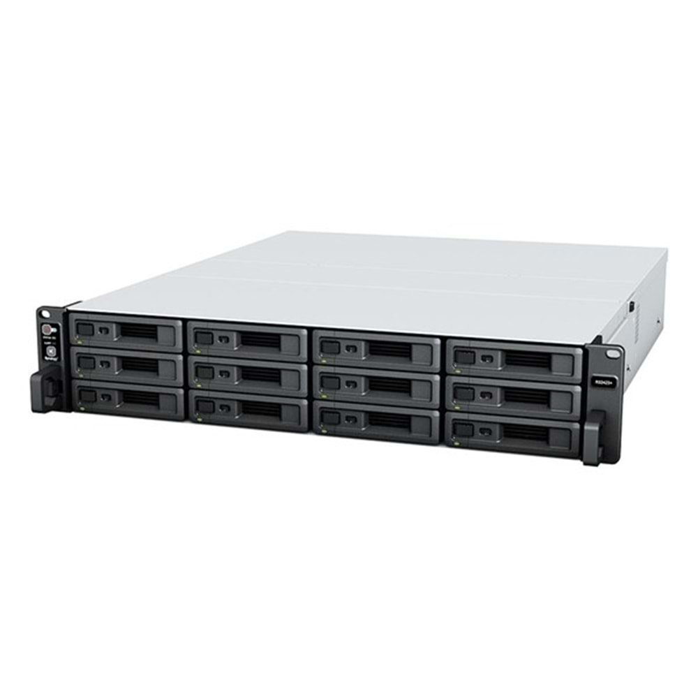 SYNOLOGY 12diskli Ryzen V1780B-8GB RAM-10Gbe Nas Server RS2423 PLUS