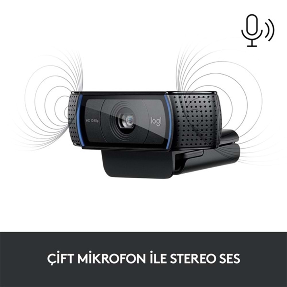 LOGITECH 2MP C920S PRO Webcam 960-001252