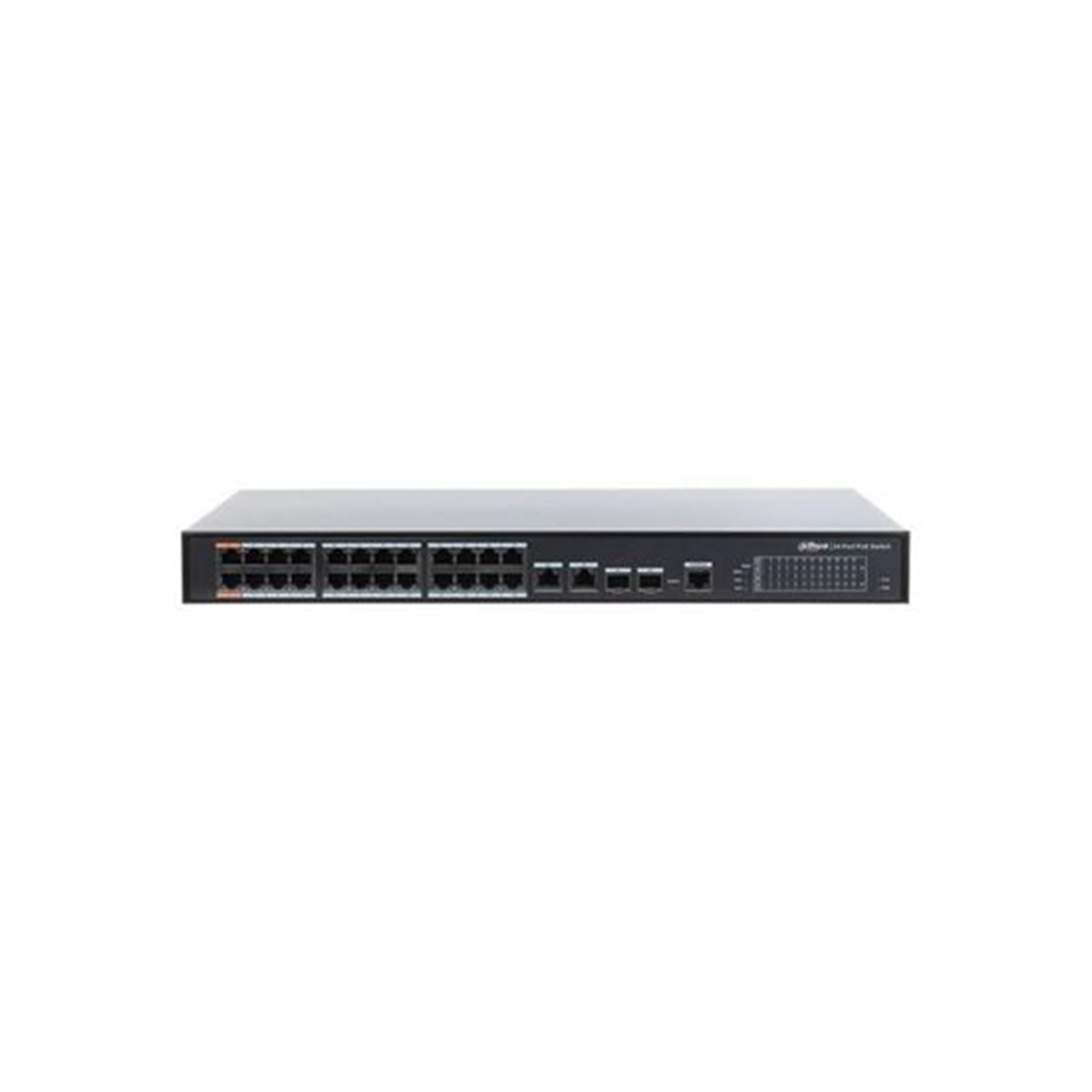 DAHUA 24port PoE 360w 2-SFP Gigabit Yönetilebilir Switch DH-PFS4226-24ET-240-V3