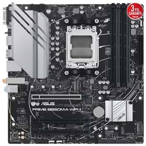 ASUS PRIME B650M-A WIFI II DDR5 HDMI DP PCIe 16X v4.0 AM5 mATX