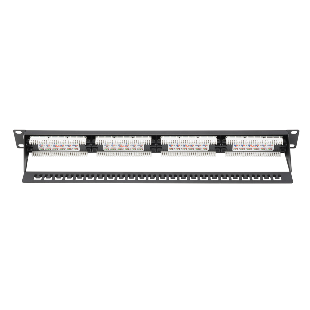 DIGITUS 1U 24port Cat6 Utp Bakır Patch Panel DN-91624U-CR