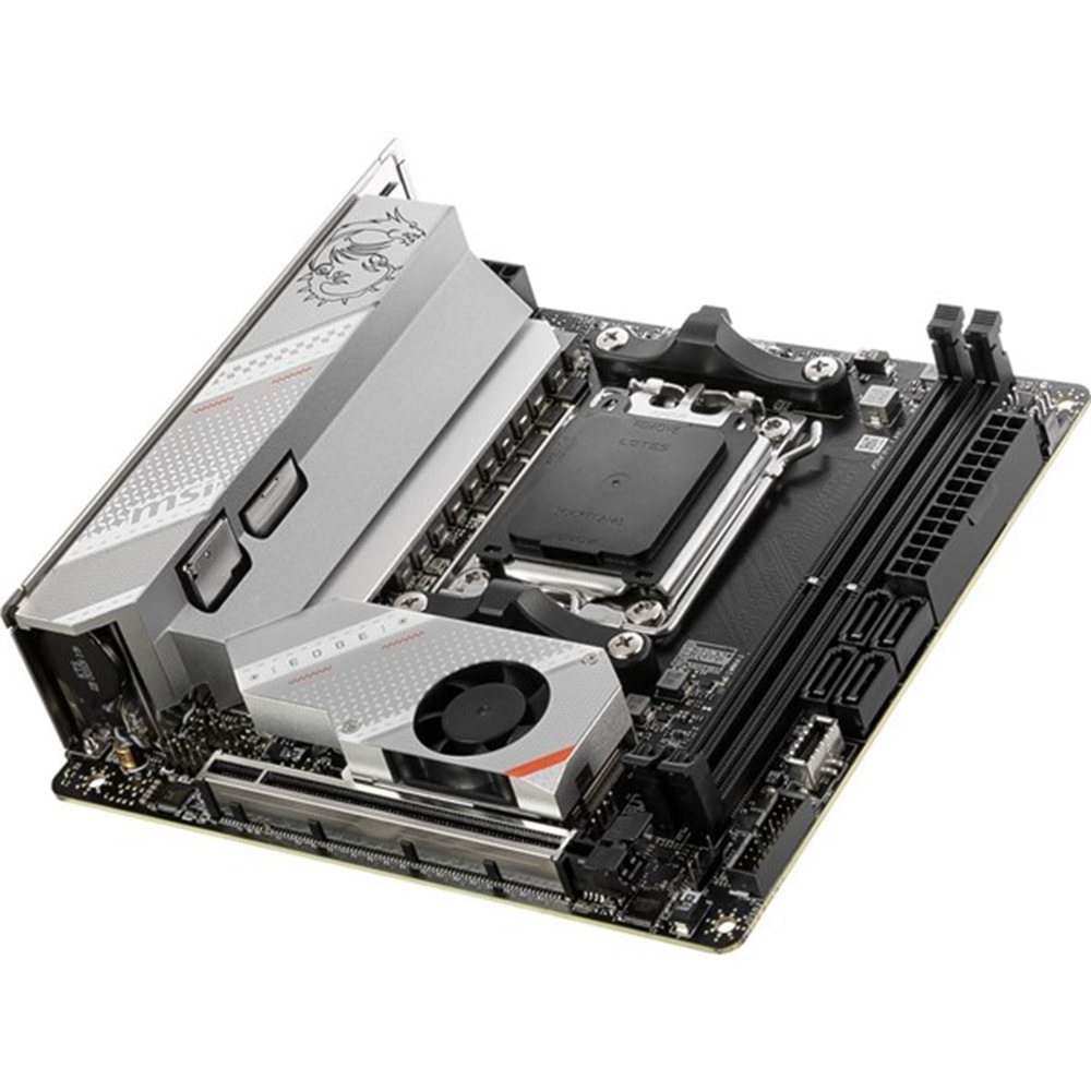 MSI MPG B650I EDGE WIFI-6E DDR5 HDMI DP PCIE 4.0 AM5 mITX