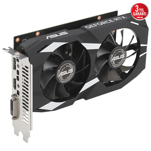 ASUS RTX3050 6GB DUAL RTX3050-O6G GDDR6 96bit HDMI DVI DP PCIe 16X v4.0