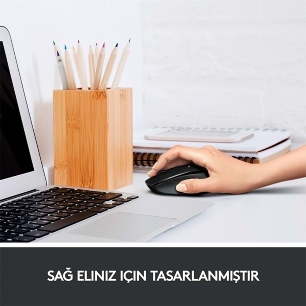LOGITECH M330 Kablosuz Sessiz Kırmızı Mouse (910-004911)