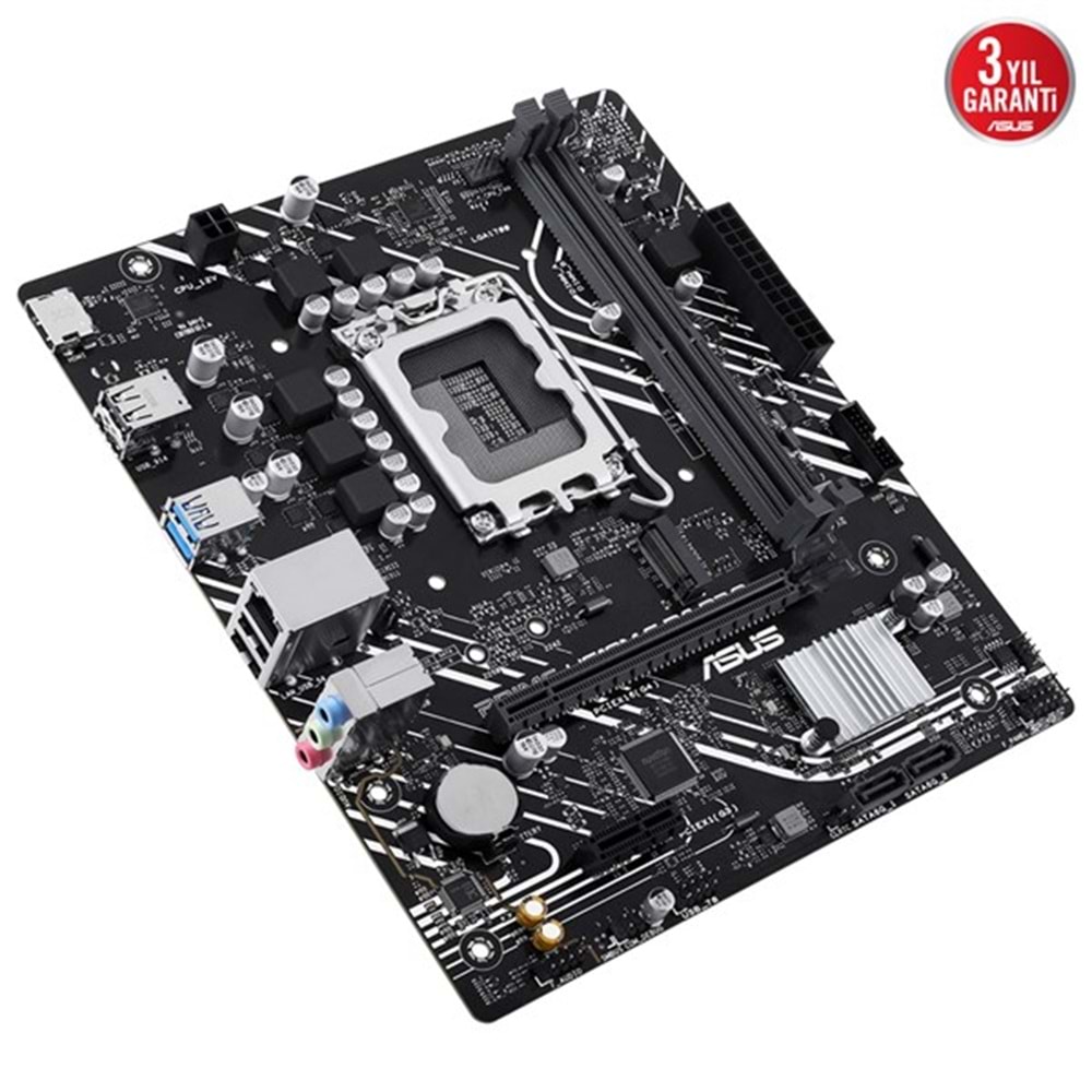 ASUS PRIME H610M-F-CSM DDR4 HDMI PCIe 16X v4.0 1700p mATX