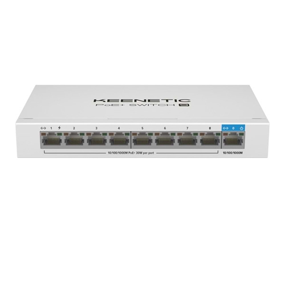 KEENETIC 8port PoE 120w Gigabit Yönetilemez Switch KN-4710-01-EU
