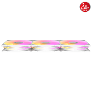 ASUS TUF Gaming TF120 ARGB 120mm Beyaz Soğutucu Kasa Radyatör Fanı