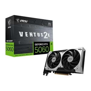 MSI 8GB RTX5060 8G VENTUS 2X OC V1 GDDR7 128bit HDMI-DP PCIE 5.0