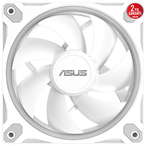 Asus Prime MR120 ARGB 120mm PWM Kasa Fanı - Beyaz / 90DA00I3-B09000