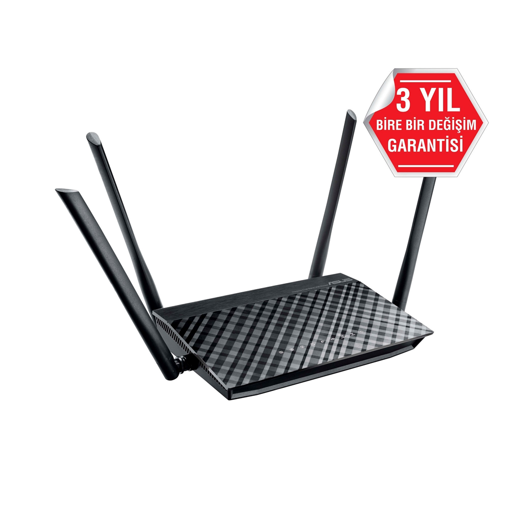 ASUS RT-AC1200 Wıfı5 AC1200 Gigabit Dual Band Router