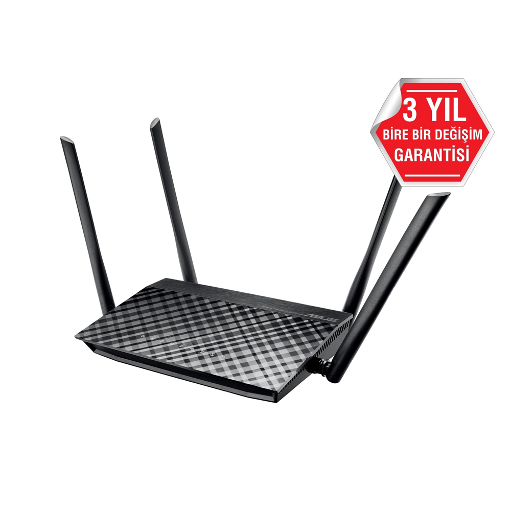 ASUS RT-AC1200 Wıfı5 AC1200 Gigabit Dual Band Router